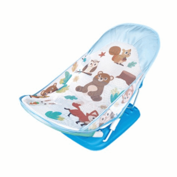 Silla Reclinable para Baño de Bebé con Diseño de Animales - Imagen 4