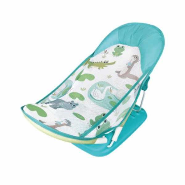 Silla Reclinable para Baño de Bebé con Diseño de Animales - Imagen 5