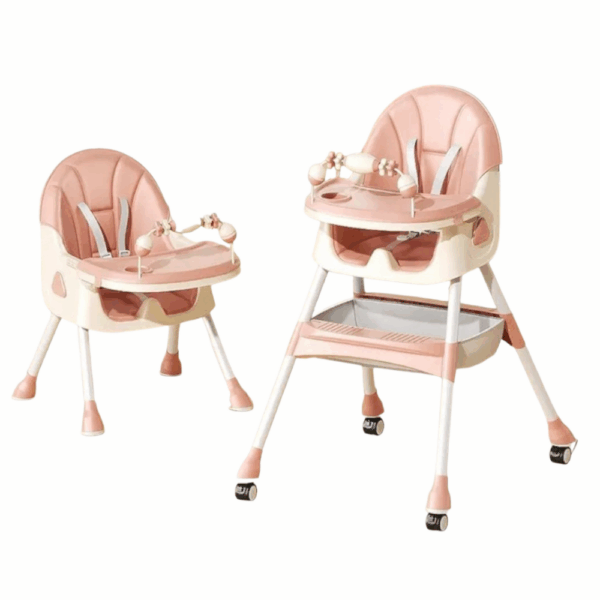 Silla Alta Multifuncional 3 en 1 para Bebé – Convertible y Evolutiva - Imagen 2