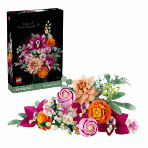 Ramo de Flores LEGO Botanical Pretty Pink (749 piezas)
