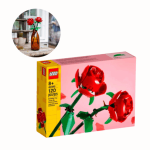 Rosas LEGO Decorativas (120 piezas)