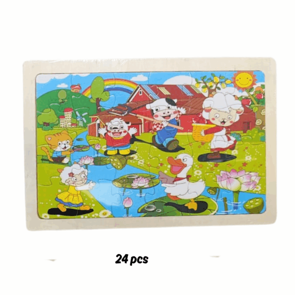 Rompecabezas de Madera Infantil – 24 Piezas - Imagen 3