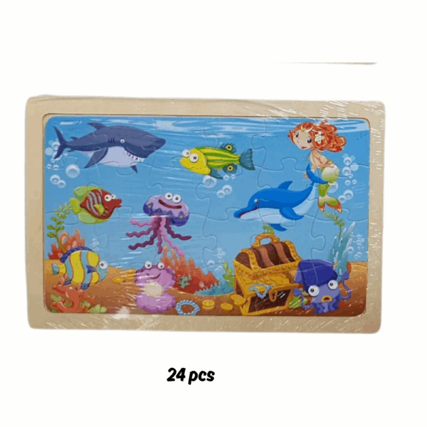 Rompecabezas de Madera Infantil – 24 Piezas - Imagen 4