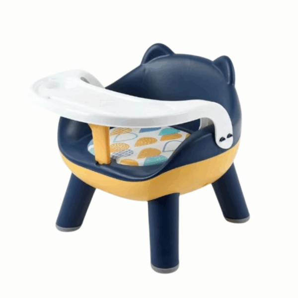 Silla Infantil con Bandeja Desmontable – Diseño Animalito - Imagen 3