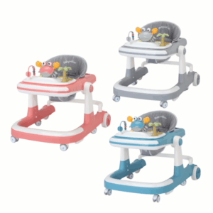 Andador Infantil Multicolor con Juegos Interactivos – Diseño Cangrejo Divertido