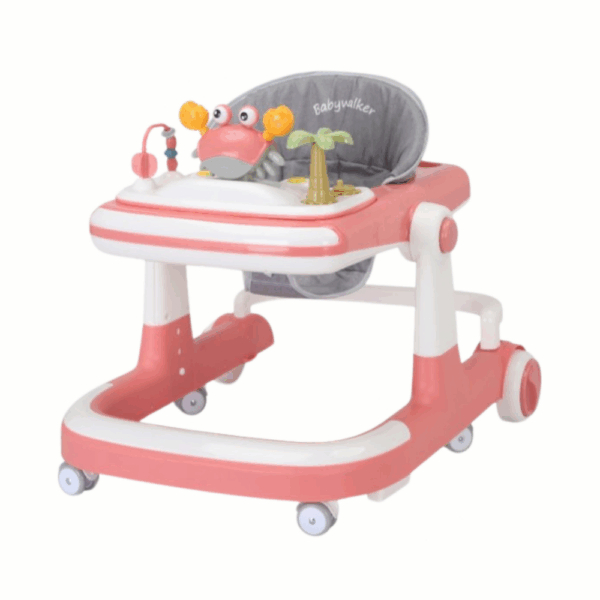 Andador Infantil Multicolor con Juegos Interactivos – Diseño Cangrejo Divertido - Imagen 2