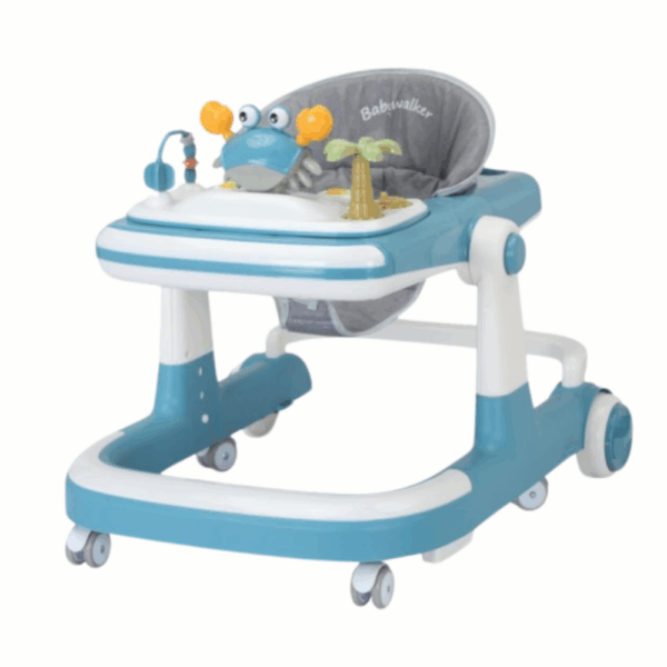 Andador Infantil Multicolor con Juegos Interactivos – Diseño Cangrejo Divertido - Imagen 3