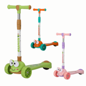 Scooter Infantil 3 Ruedas con Carita Divertida