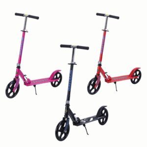 Scooter Plegable con Ruedas Grandes para Niños y Jóvenes – Ligero y Altura Ajustable