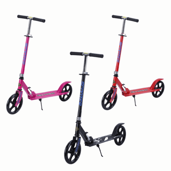 Scooter Plegable con Ruedas Grandes para Niños y Jóvenes – Ligero y Altura Ajustable