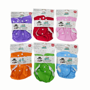 Pañal Reutilizable Ecológico Ajustable – 0 a 24 Meses