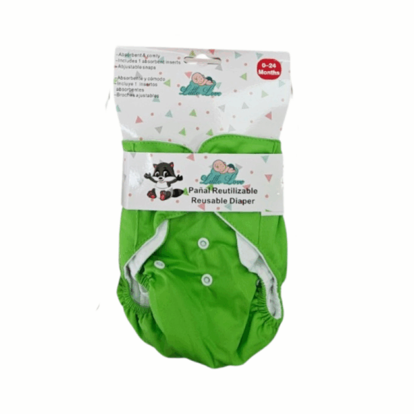 Pañal Reutilizable Ecológico Ajustable – 0 a 24 Meses - Imagen 6