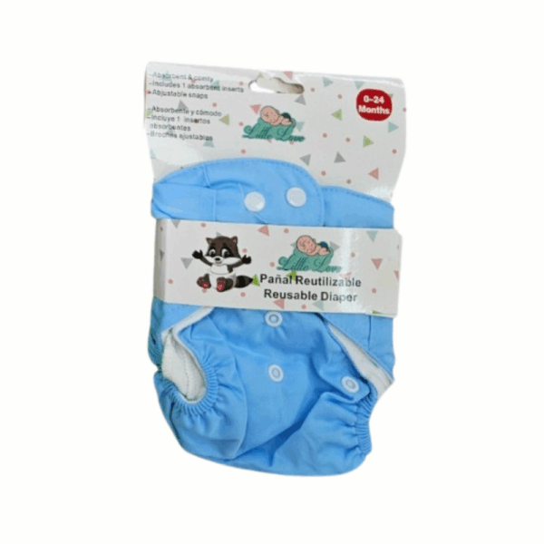 Pañal Reutilizable Ecológico Ajustable – 0 a 24 Meses - Imagen 7