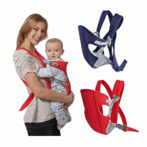 Canguro Portabebé Clásico Ergonómico – Colores Rojo o Azul