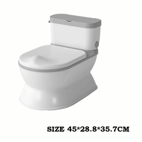 Sanitario Entrenador Infantil con Tapa y Tanque – Diseño Realista con Sonido