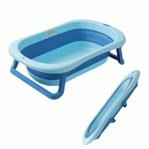 Bañera Plegable para Bebé con Patas Antideslizantes - Imagen 2