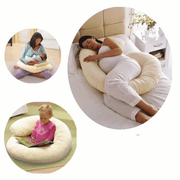 Almohada Multifuncional de Maternidad y Lactancia 3 en 1
