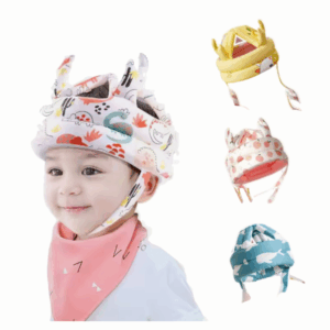 Casco Protector de Seguridad para Bebé con Diseño de Animalitos