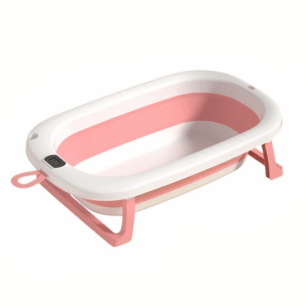 Bañera Plegable para Bebé con Termómetro Digital Integrado - Imagen 3